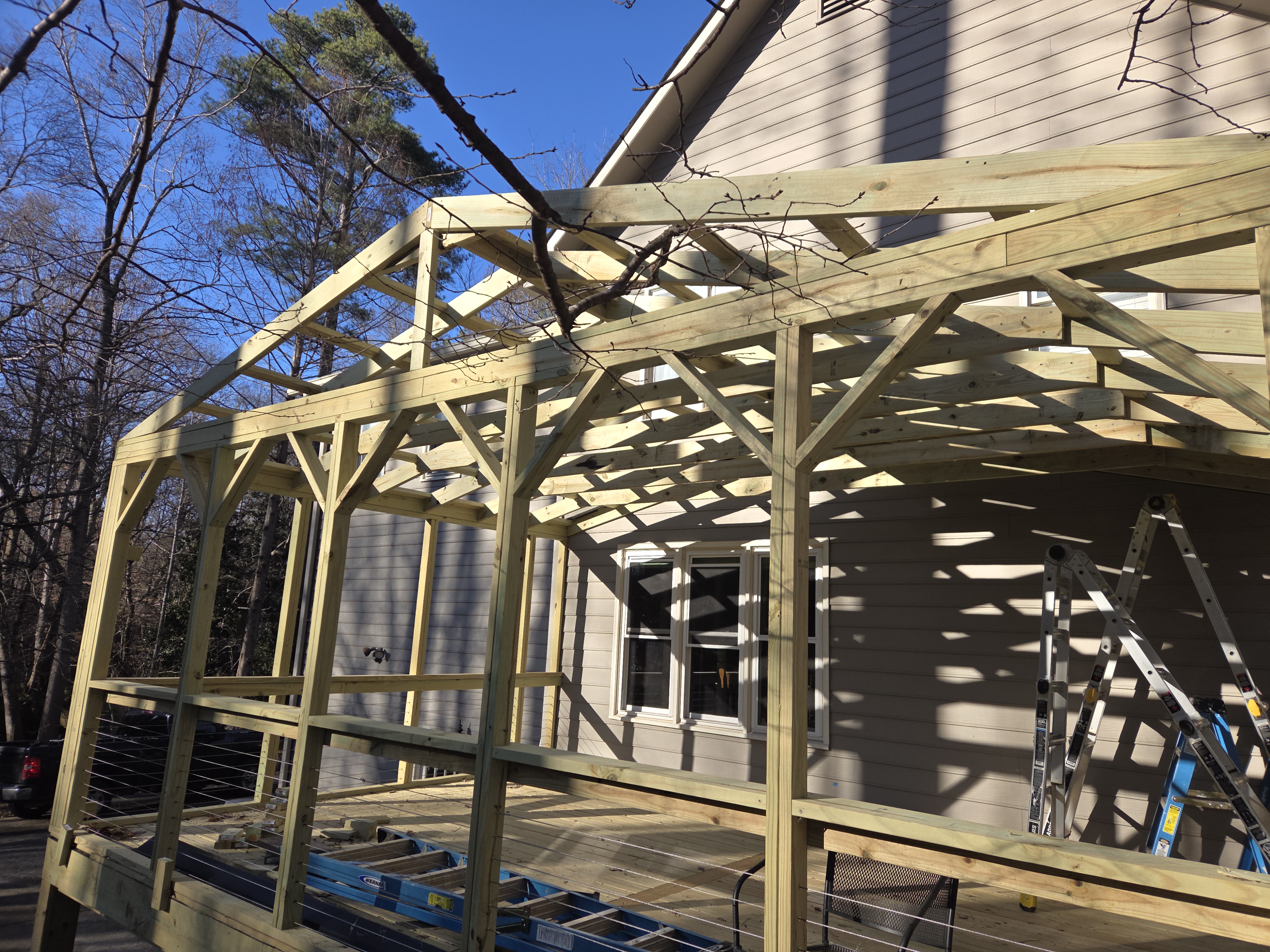 New deck construction by DWR Services LLC in West Georgia &ndash; photo 3